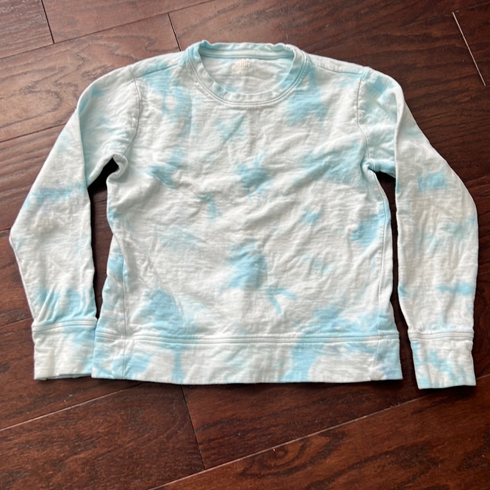 Size medium girls Athleta tie dye sweat shirt